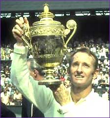 Rod Laver at Wimbledon